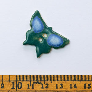 x50 Green Butterfly Buttons