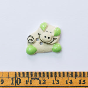 x50 Lime Pig Buttons