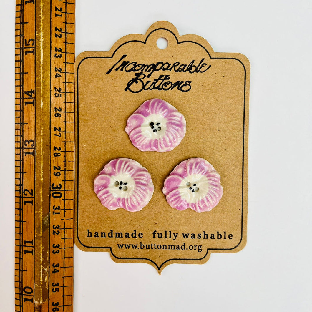 x50 Beautiful Flower Buttons