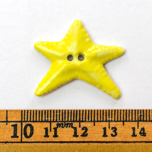 x50 Yellow Star Buttons